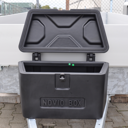 Novio Novio Deichselbox Aufbau mit integriertem Schlöss - 620x300x350 mm