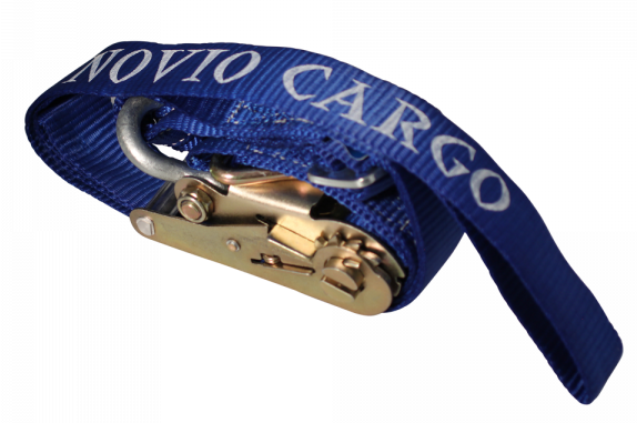 Novio Spanngurt für Autotransport - 200x5 cm - Bruchlast 5000 kg - Y-Modell
