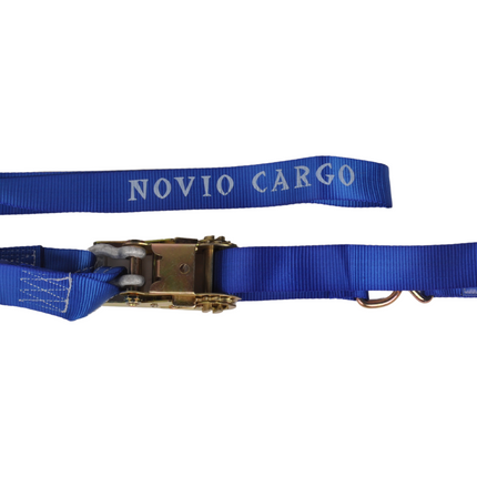 Novio Spanngurt für Autotransport - 200x5 cm - Bruchlast 5000 kg - Y-Modell