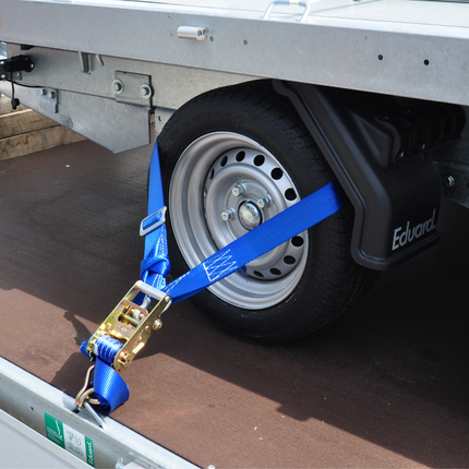 Novio Spanngurt für Autotransport - 200x5 cm - Bruchlast 5000 kg - Y-Modell