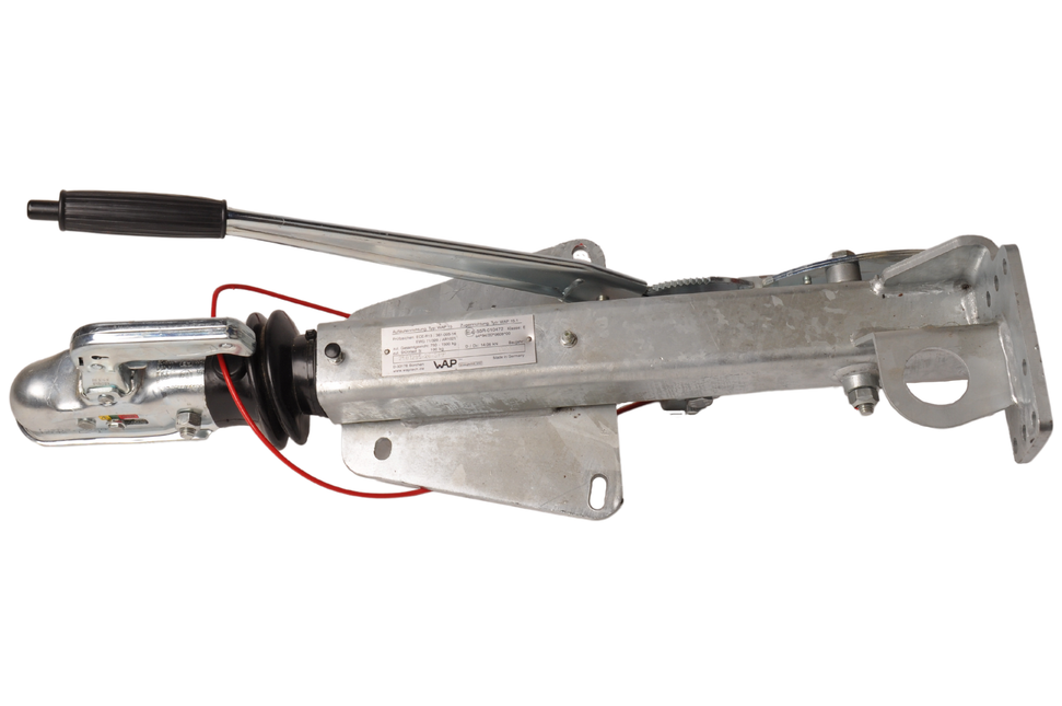 Peitz Auflaufeinrichtung für Anhänger Peitz/WAP (1500kg) Auflaufbremse - inklusive Stützradhalterung