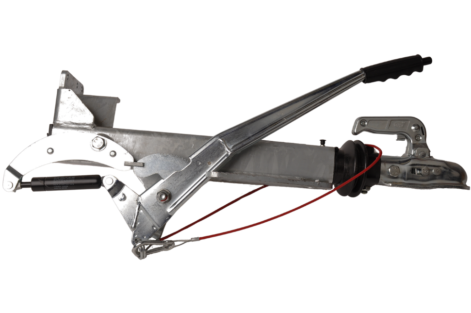 Peitz Peitz/WAP Auflaufeinrichtung für Anhänger - maximale Anhängelast: 1500 kg - inkl. Stützrad-Konsole