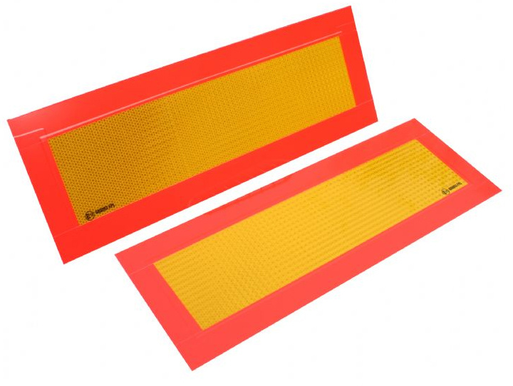 ProPlus 2 Stück Markierungsaufkleber - 56x20 cm - extrem haltbar