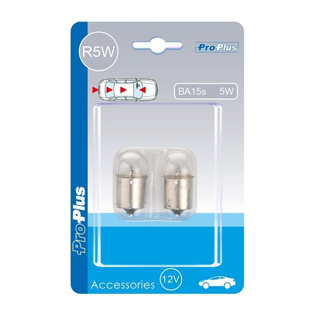 ProPlus 2x Glühbirne Bajonett - 12V - 5W - BA15s