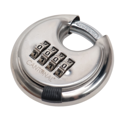 ProPlus Diskusschloss (70mm) mit Zahlenkombination.