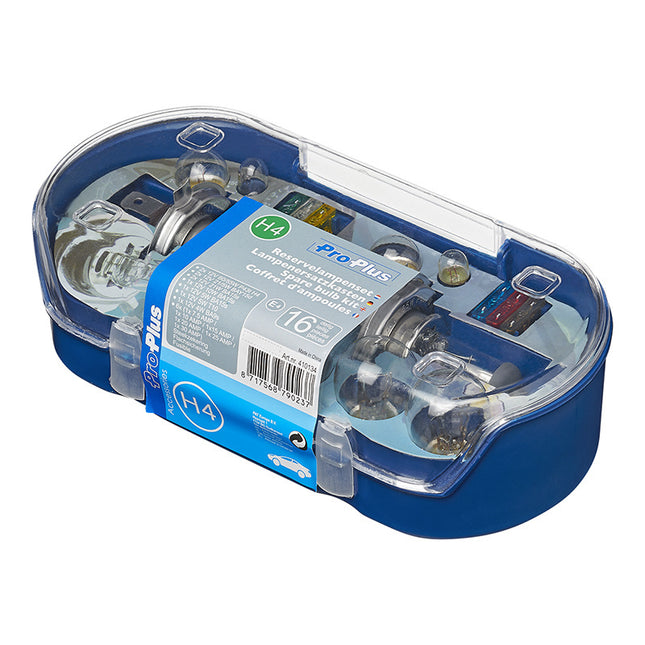 ProPlus Ersatzlampen-Set H4 (16-teilig)