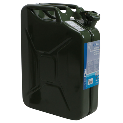 ProPlus Metallkanister - 20 Liter - ideal für die Lagerung von Kraftstoff auf z.B. Booten