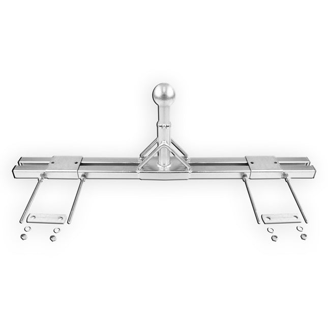 ProPlus ProPlus Deichseladapter für Fahrradträger - einfache Montage ohne Bohren - inklusive Montagematerial