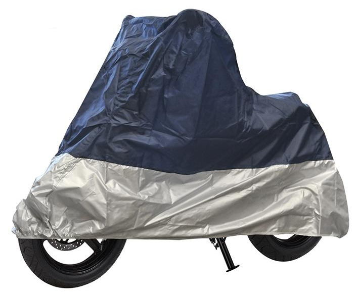ProPlus ProPlus Motorrad-/Rollerabdeckung XL - 246x104x127 cm - PEVA - blau/silber - PREMIUM