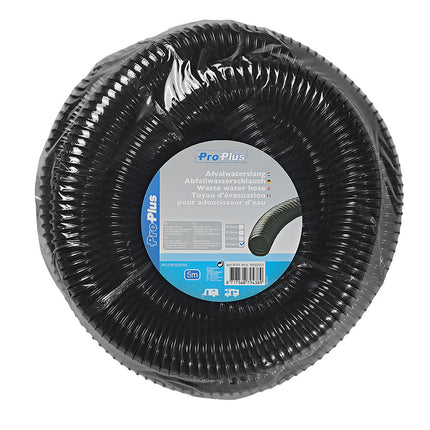 ProPlus Schmutzwasserschlauch schwarz - 5 Meter - 40 mm Durchmesser