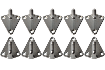 ProPlus Seilhaken Metall 40x45 mm - 10 Stück verpackt im Blister
