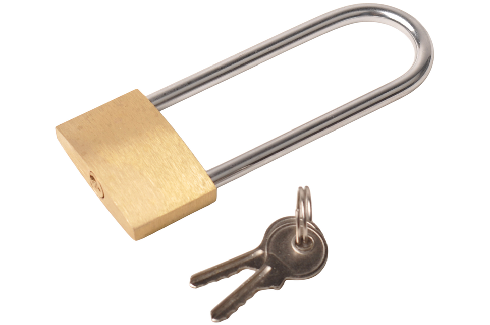 ProPlus Vorhängeschloss 40 mm mit langem Bügel 61 mm