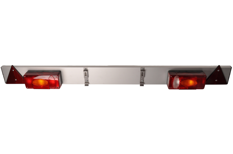 Radex Aluminium-Lichtleiste mit Radex 5500 Leuchten - 7/13 polig - mit Radex-Steckern
