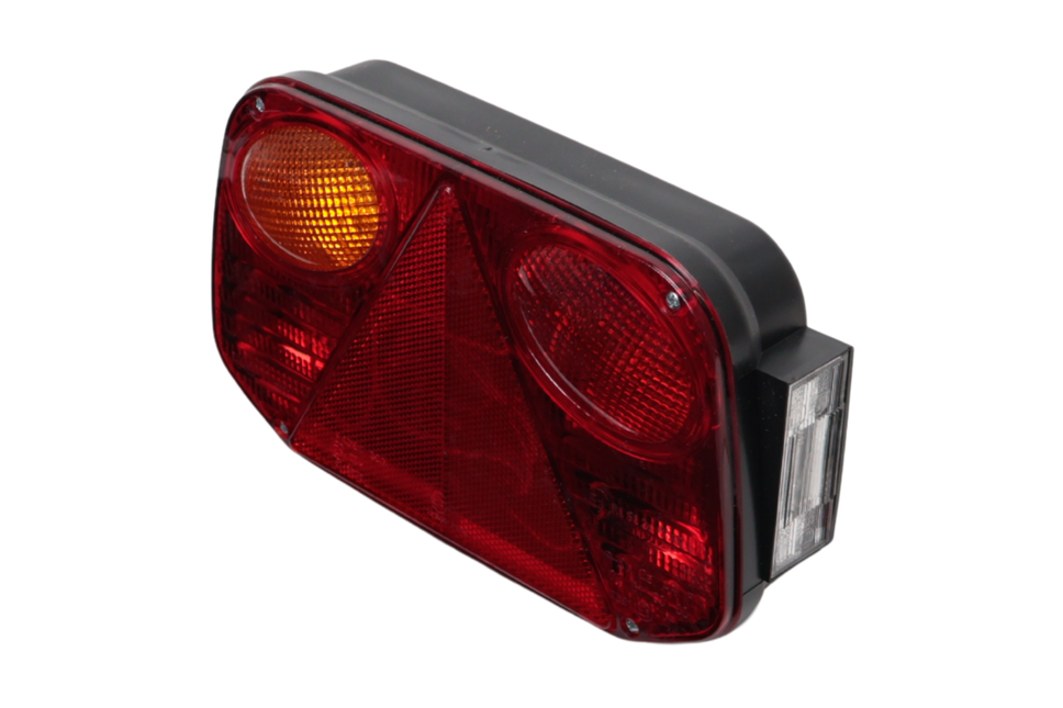 Radex Anhänger Rückleuchte - Radex 2800 - links - 240x145x60 mm - 5-poliger Bajonettanschluss