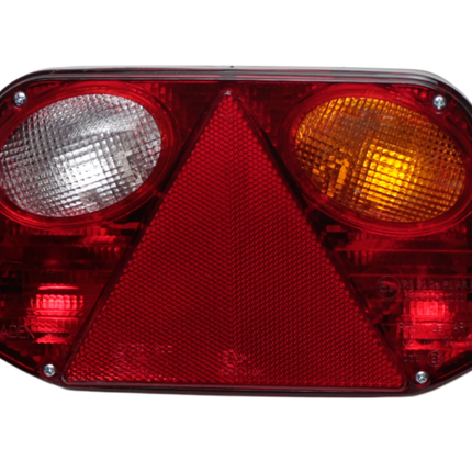 Radex Anhänger Rückleuchte - Radex 2800 - rechts - 240x145x60 mm - 5-poliger Bajonettanschluss