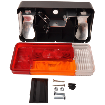 Radex Anhänger Rückleuchte - Radex 5001 - rechts - 194x104x60 mm - lose Kabeltüllenanschluss