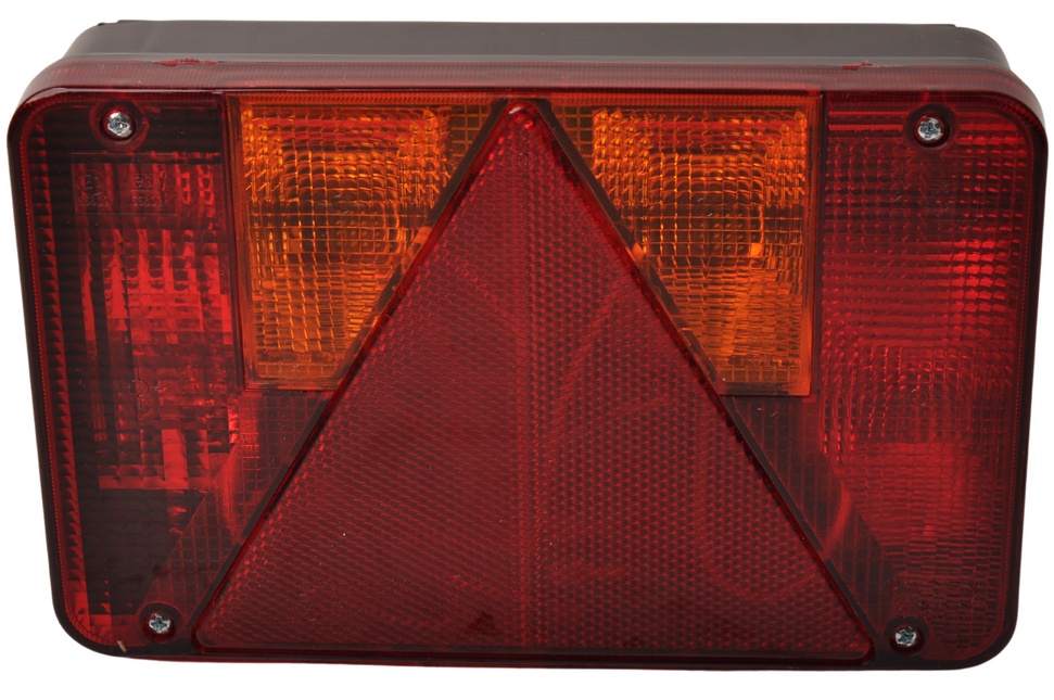 Radex Anhänger Rückleuchte - Radex 5900 - links - 220x140x60 mm - 5-poliger Bajonettanschluss