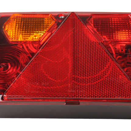 Radex Anhänger Rückleuchte - Radex 6400 - links - 200x140x52 mm - 5-poliger Bajonettanschluss