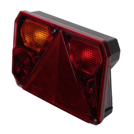 Radex Anhänger Rückleuchte - Radex 6400 - links - 200x140x52 mm - 5-poliger Bajonettanschluss