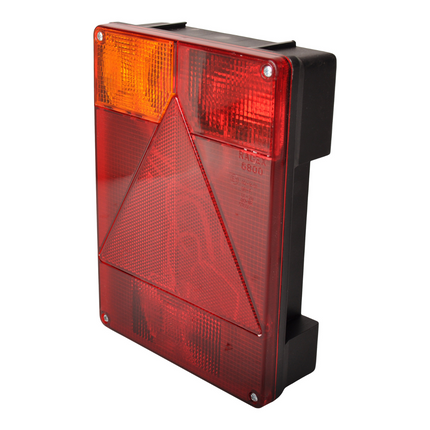 Radex Anhänger Rückleuchte - Radex 6800 - links - 160x220x60 mm - 5-poliger Bajonettanschluss