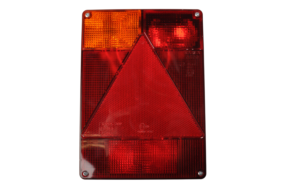 Radex Anhänger Rückleuchte - Radex 6800 - links - 160x220x60 mm - 5-poliger Bajonettanschluss