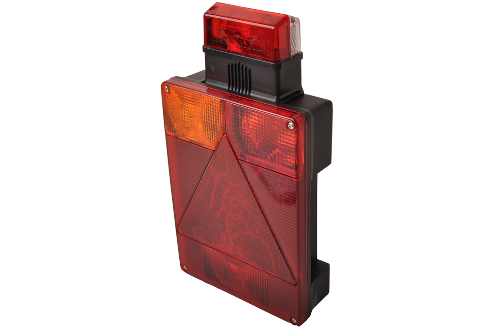 Radex Anhänger Rückleuchte - Radex 6801 - links - 160x290x60 mm - 5-poliger Bajonettanschluss