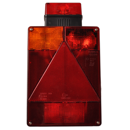 Radex Anhänger Rückleuchte - Radex 6801 - links - 160x290x60 mm - 5-poliger Bajonettanschluss