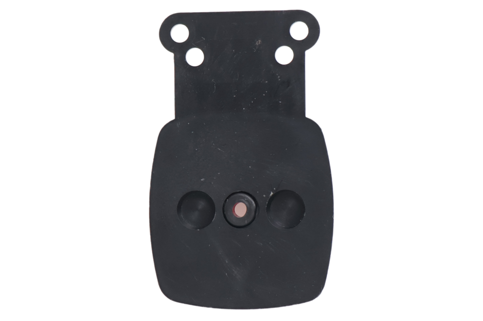 Radex Begrenzungsleuchte 901 rot/weiß auf Halter