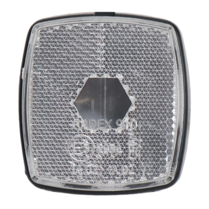 Radex Begrenzungsleuchte PN910 - weiß - einzelne Leuchte - 63x66 mm mit Reflektor
