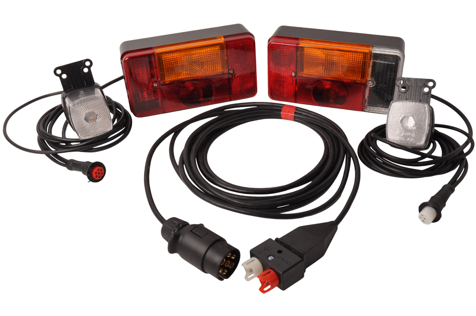 Radex Beleuchtungsset - Radex 5001 - 5 Meter Hauptkabel - 7-polig - inklusive Positionsleuchten