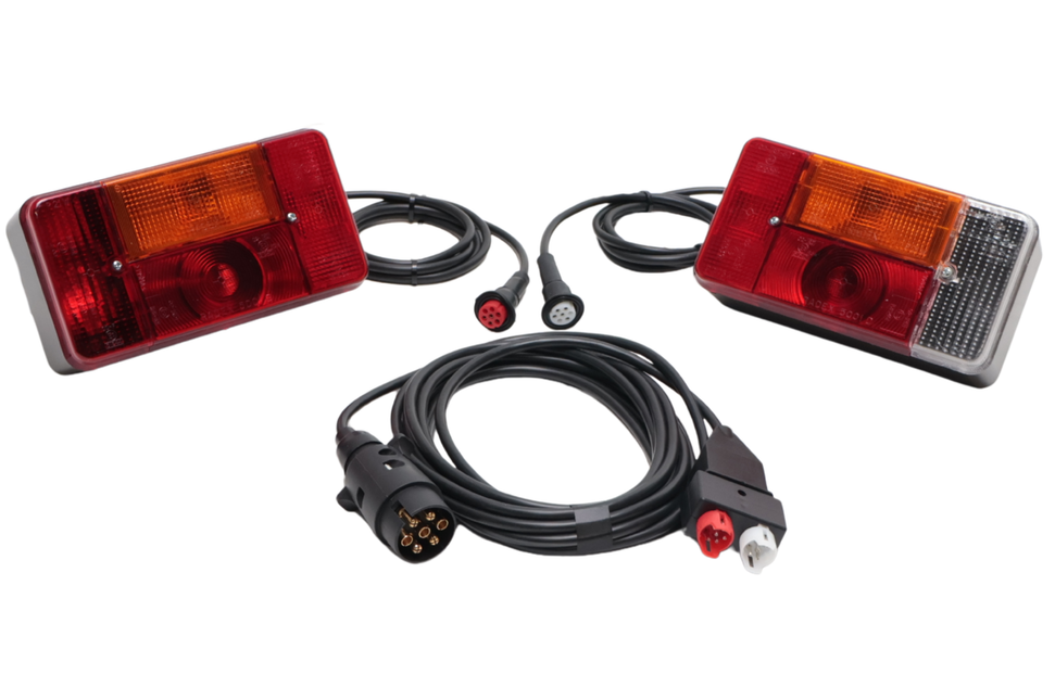 Radex Beleuchtungsset - Radex 5001 - 5 Meter Hauptkabel - 7-polig - Plug & Play