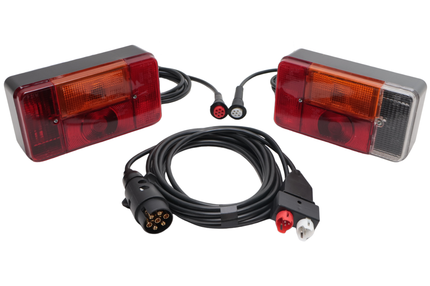 Radex Beleuchtungsset - Radex 5001 - 5 Meter Hauptkabel - 7-polig - Plug & Play