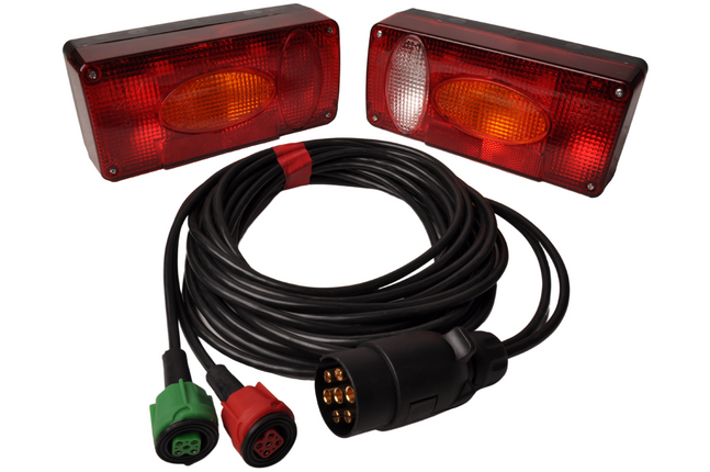 Radex Beleuchtungsset - Radex 5500 - 5 Meter Hauptkabel - 7-polig - Plug & Play