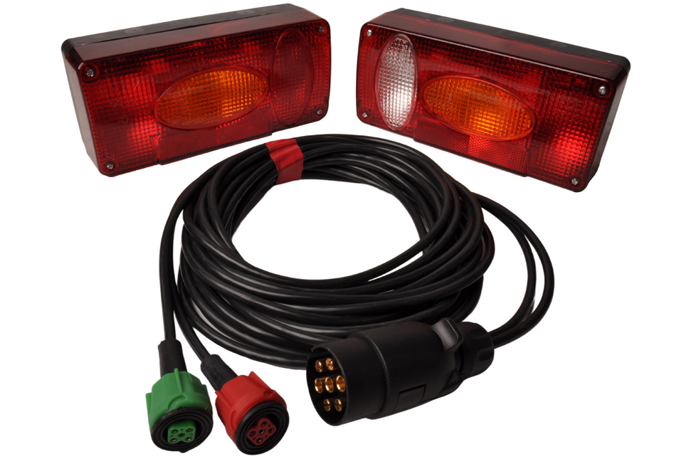 Radex Beleuchtungsset - Radex 5500 - 5 Meter Hauptkabel - 7-polig - Plug & Play