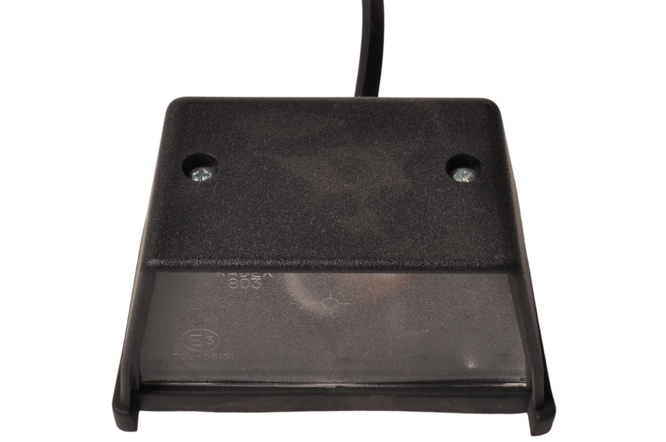 Radex Kennzeichenbeleuchtung Radex 803 24V Kabel 500mm mit Stecker