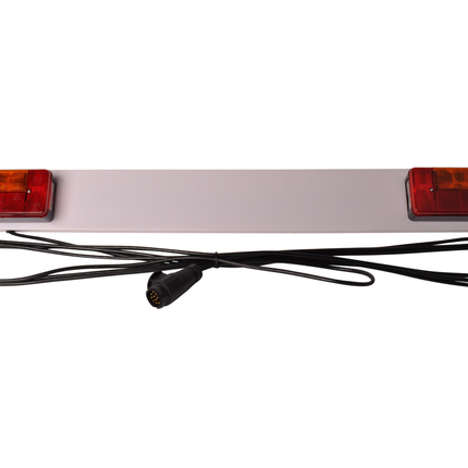 Radex Kompletter Radex 5001 Lichtleiste Anhänger - 150 cm breit - 13-poliger Stecker an 9 Meter Kabelsätze