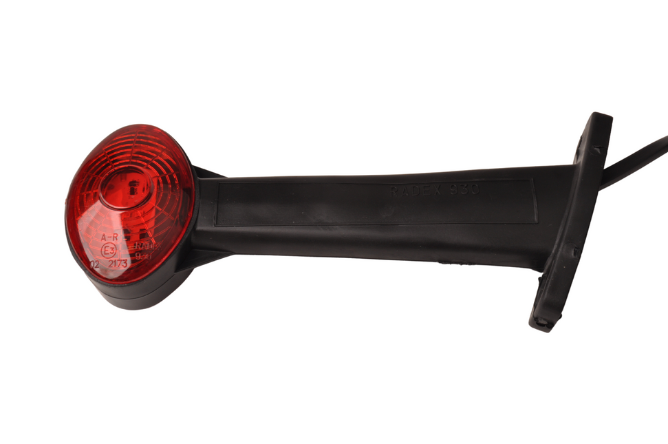 Radex LED Begrenzungsleuchte rot/weiss PN 930 mit 20 cm Kabel
