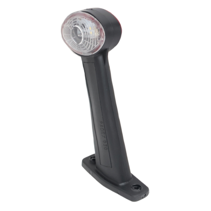 Radex LED Begrenzungsleuchte rot/weiss PN 930 mit 20 cm Kabel