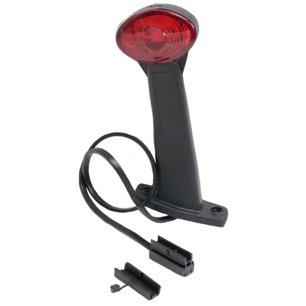 Radex LED Begrenzungsleuchte rot/weiss PN 930 mit 20 cm Kabel