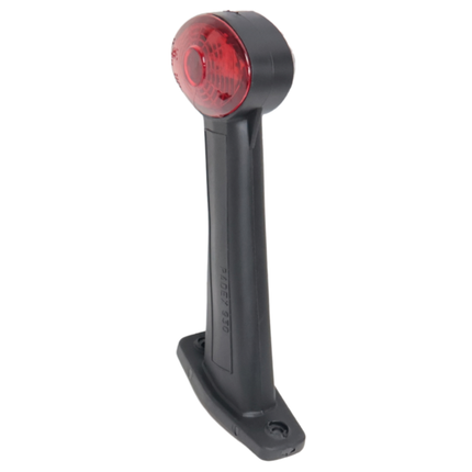 Radex LED Begrenzungsleuchte rot/weiss PN 930 mit 20 cm Kabel