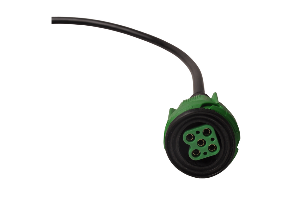 Radex Radex 5-poliger Stecker/Adapter - grün - inklusive 2 m Kabel