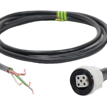 Radex Radex 5-poliger Stecker/Adapter - weiß - inklusive 2 m Kabel