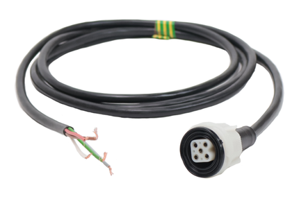Radex Radex 5-poliger Stecker/Adapter - weiß - inklusive 2 m Kabel