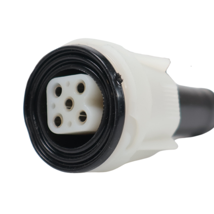 Radex Radex 5-poliger Stecker/Adapter - weiß - inklusive 2 m Kabel