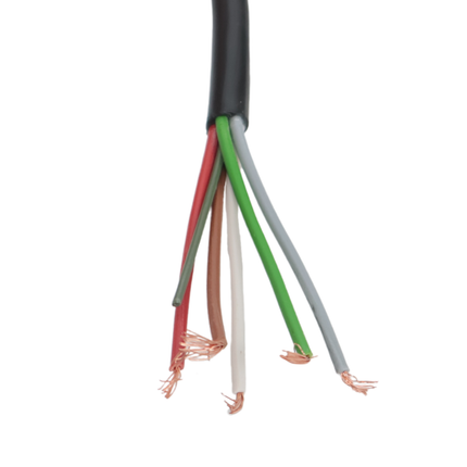 Radex Radex 5-poliger Stecker/Adapter - weiß - inklusive 2 m Kabel