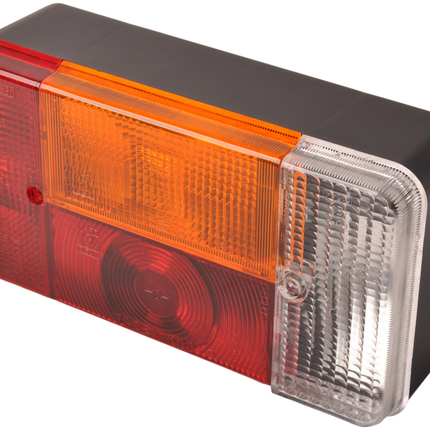 Radex Radex 5001 Rückleuchte Rechts 194x104x60 mm zum Anschließen mit losen Drähten