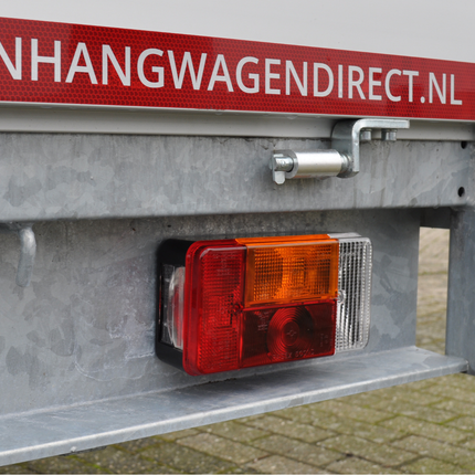 Radex Radex 5001 Rückleuchte Rechts 194x104x60 mm zum Anschließen mit losen Drähten