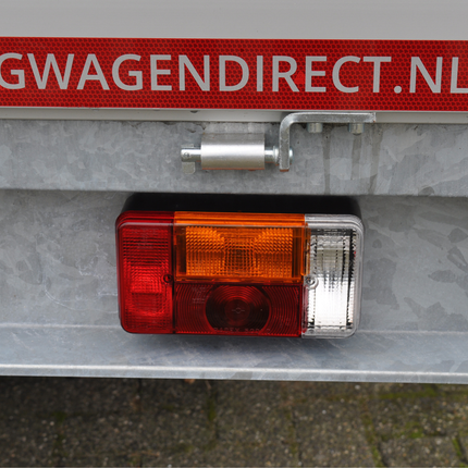 Radex Radex 5001 Rückleuchte Rechts 194x104x60 mm zum Anschließen mit losen Drähten