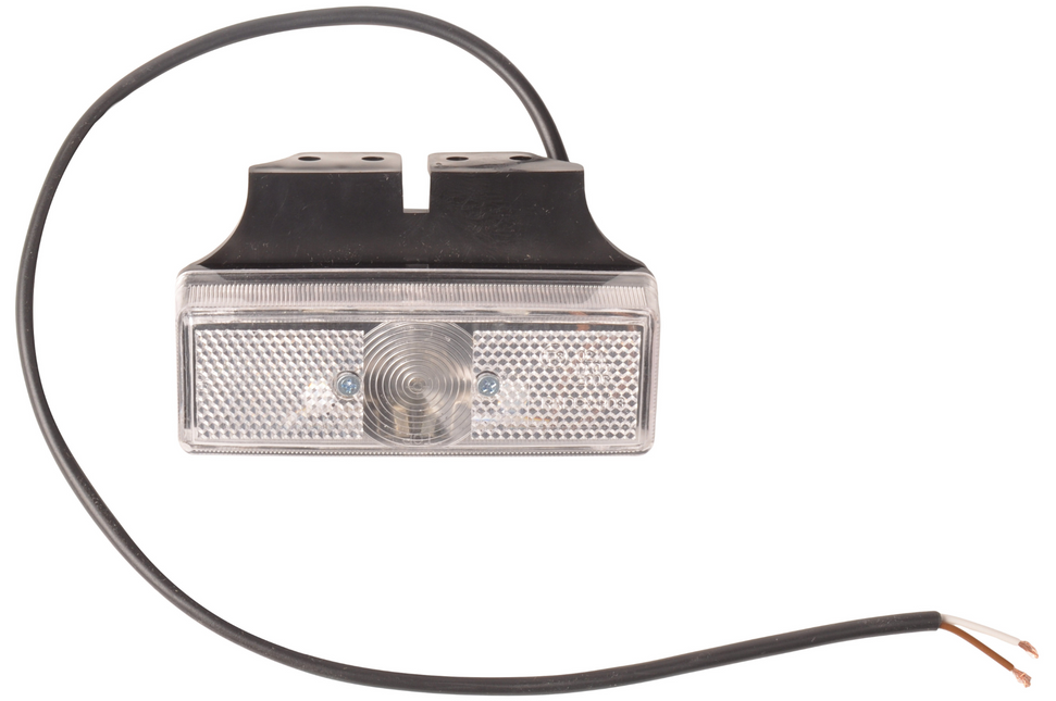 Radex Radex 903 weiße Begrenzungsleuchte - 50 cm loses Kabel - mit Halterung