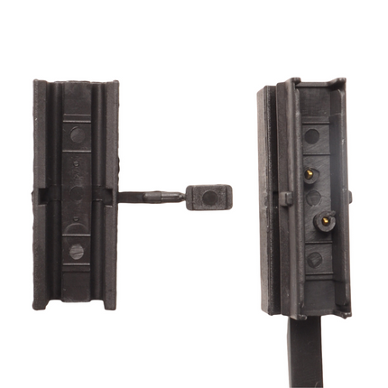 Radex Radex 935 Begrenzungsleuchte  - rot/weiß - LED - mit 500 mm Flachbandkabel/Schnellsteckverbindung